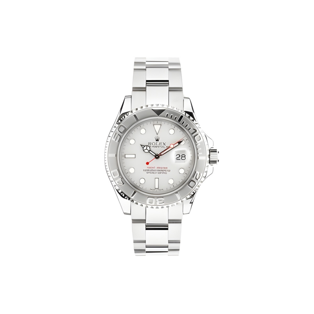 Rolex Yacht Master Pearl White & Platinum