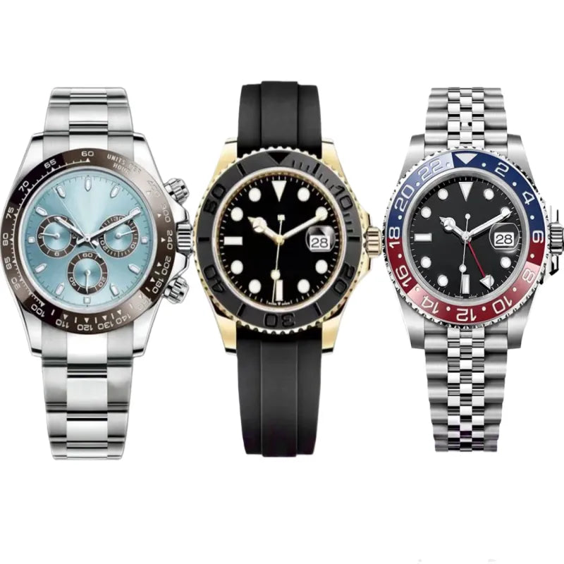 Men'S High-Quality Designer Watch 41MM 2813 Movement Sapphire Waterproof Stainless Steel Strap Ceramic Watch for Women'S Automatic Mechanical Watch Aaa+Sports Watch