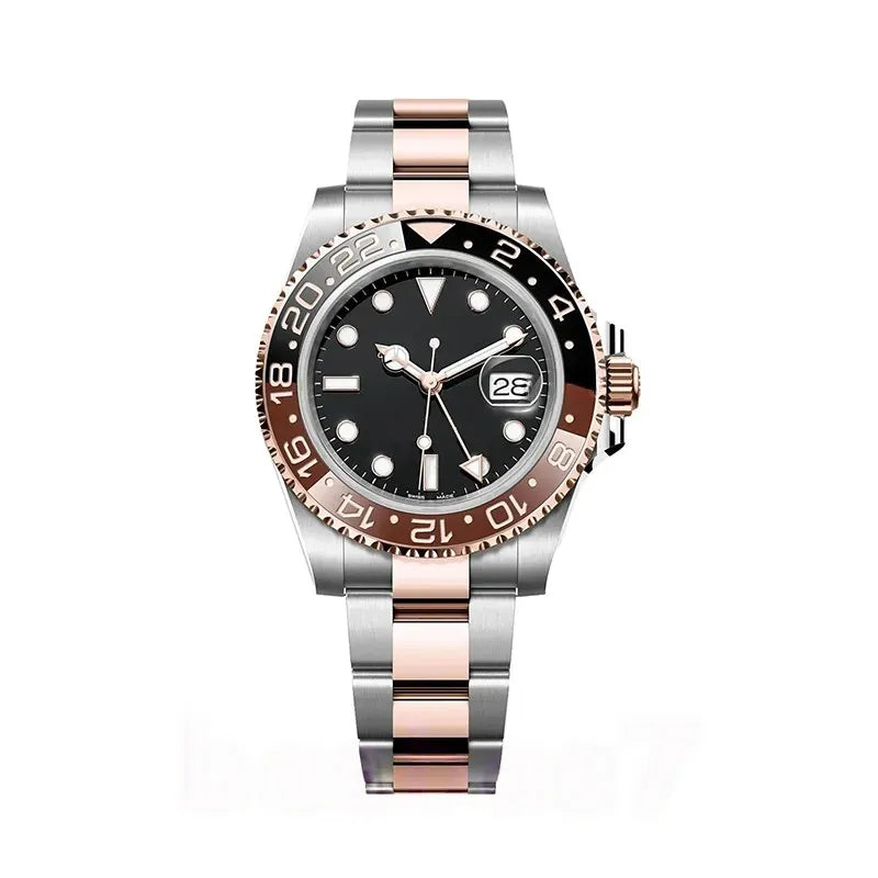 Men'S High-Quality Designer Watch 41MM 2813 Movement Sapphire Waterproof Stainless Steel Strap Ceramic Watch for Women'S Automatic Mechanical Watch Aaa+Sports Watch