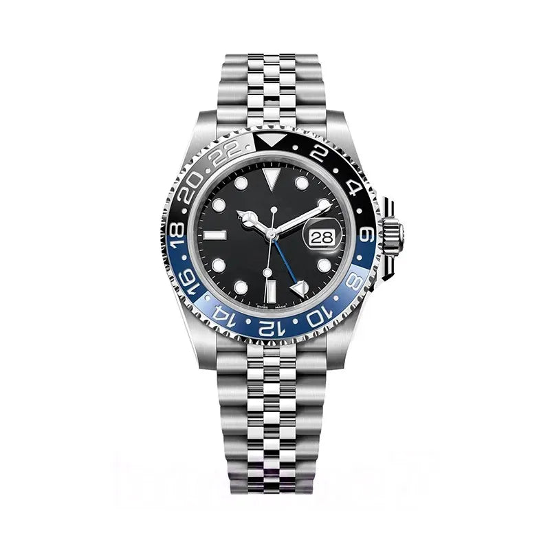 Men'S High-Quality Designer Watch 41MM 2813 Movement Sapphire Waterproof Stainless Steel Strap Ceramic Watch for Women'S Automatic Mechanical Watch Aaa+Sports Watch