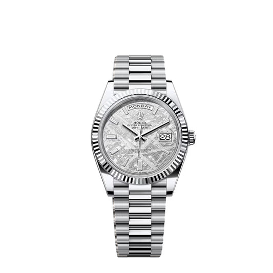 Rolex Day-Date Oystersteel & Meteorite