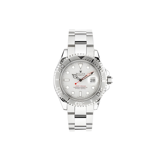 Rolex Yacht Master Pearl White & Platinum
