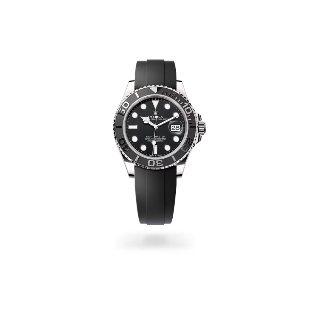 Rolex Yacht Master All Black Rubber Strap