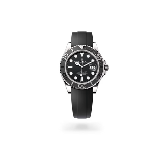 Rolex Yacht Master All Black Rubber Strap
