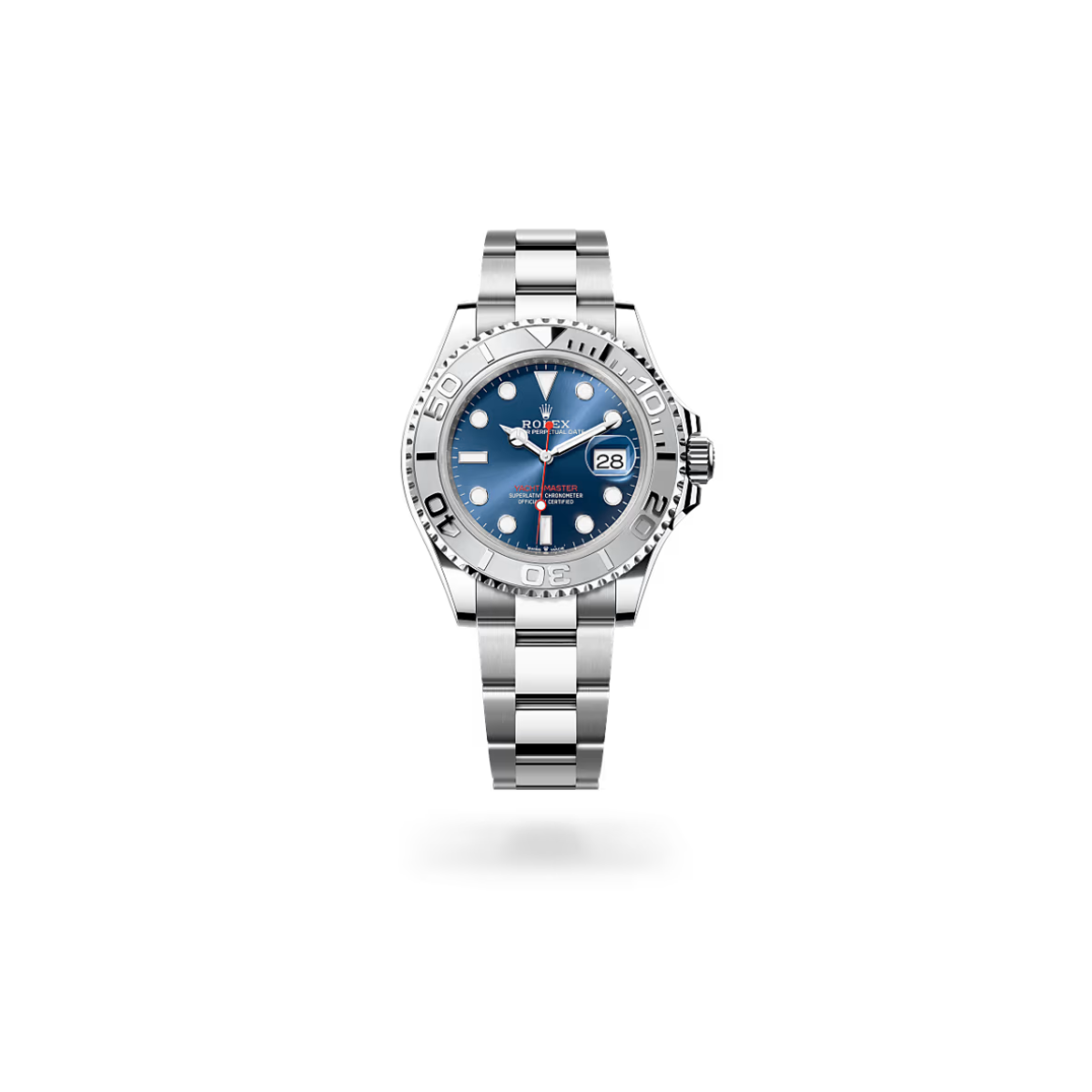 Rolex Yacht Master Oystersteel & Navy Blue